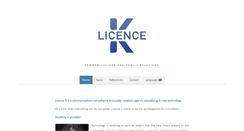 Desktop Screenshot of licencek.com