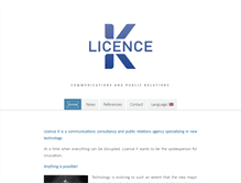 Tablet Screenshot of licencek.com